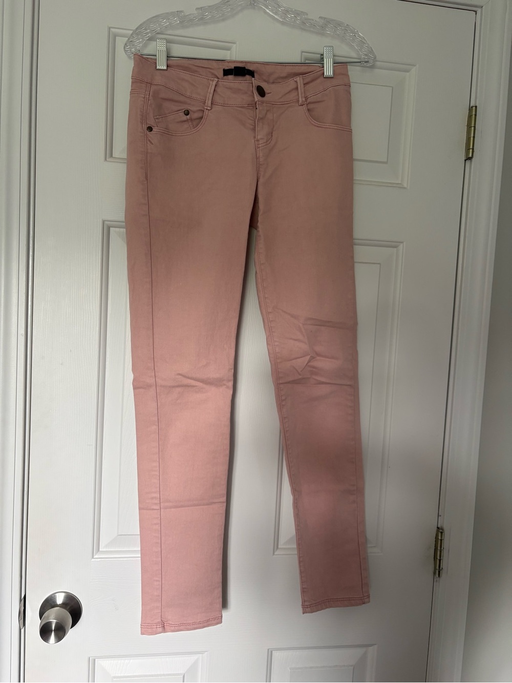 Forever 21 Blush Pink Skinny Jeans